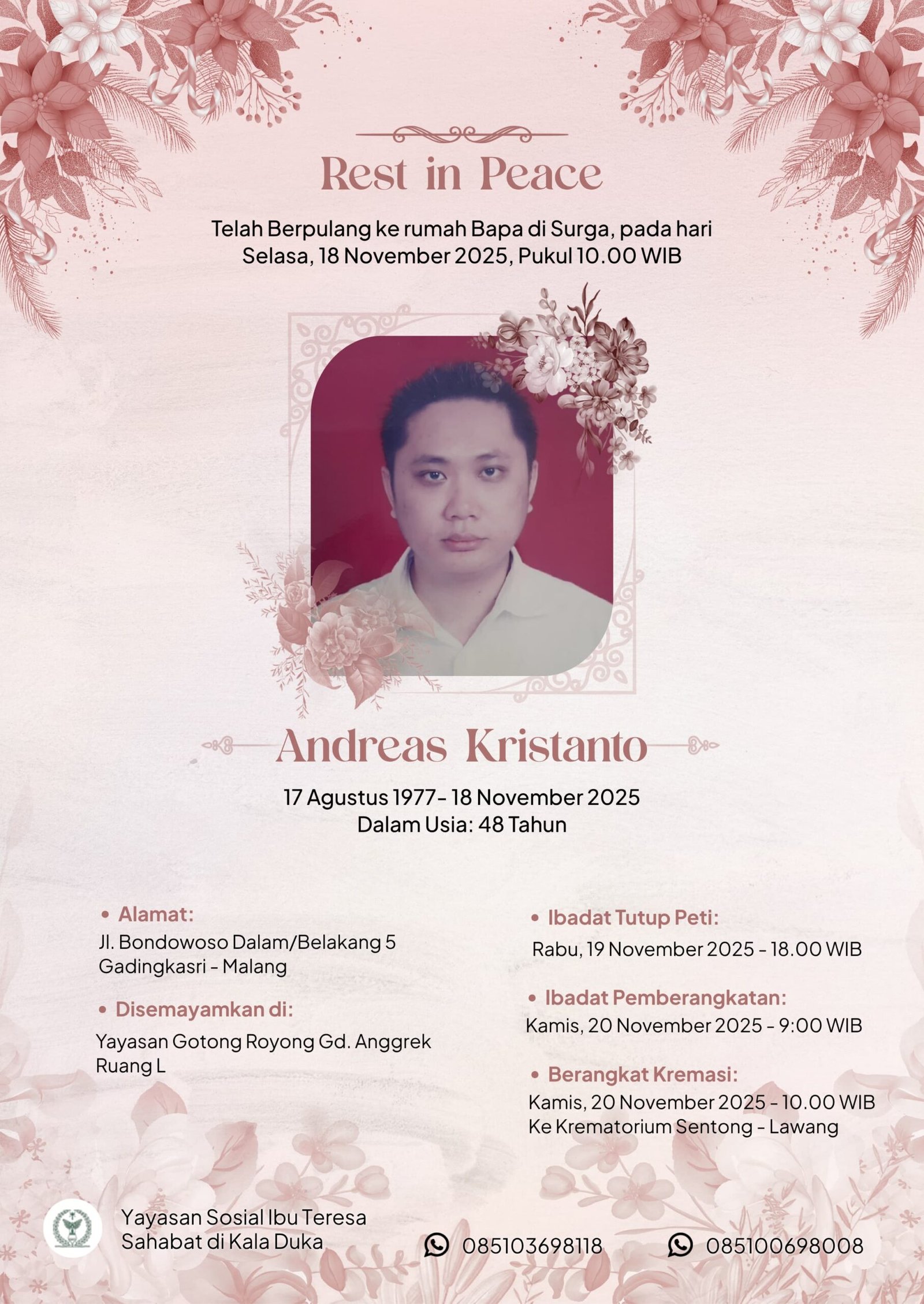 Bpk. Andreas Kristanto