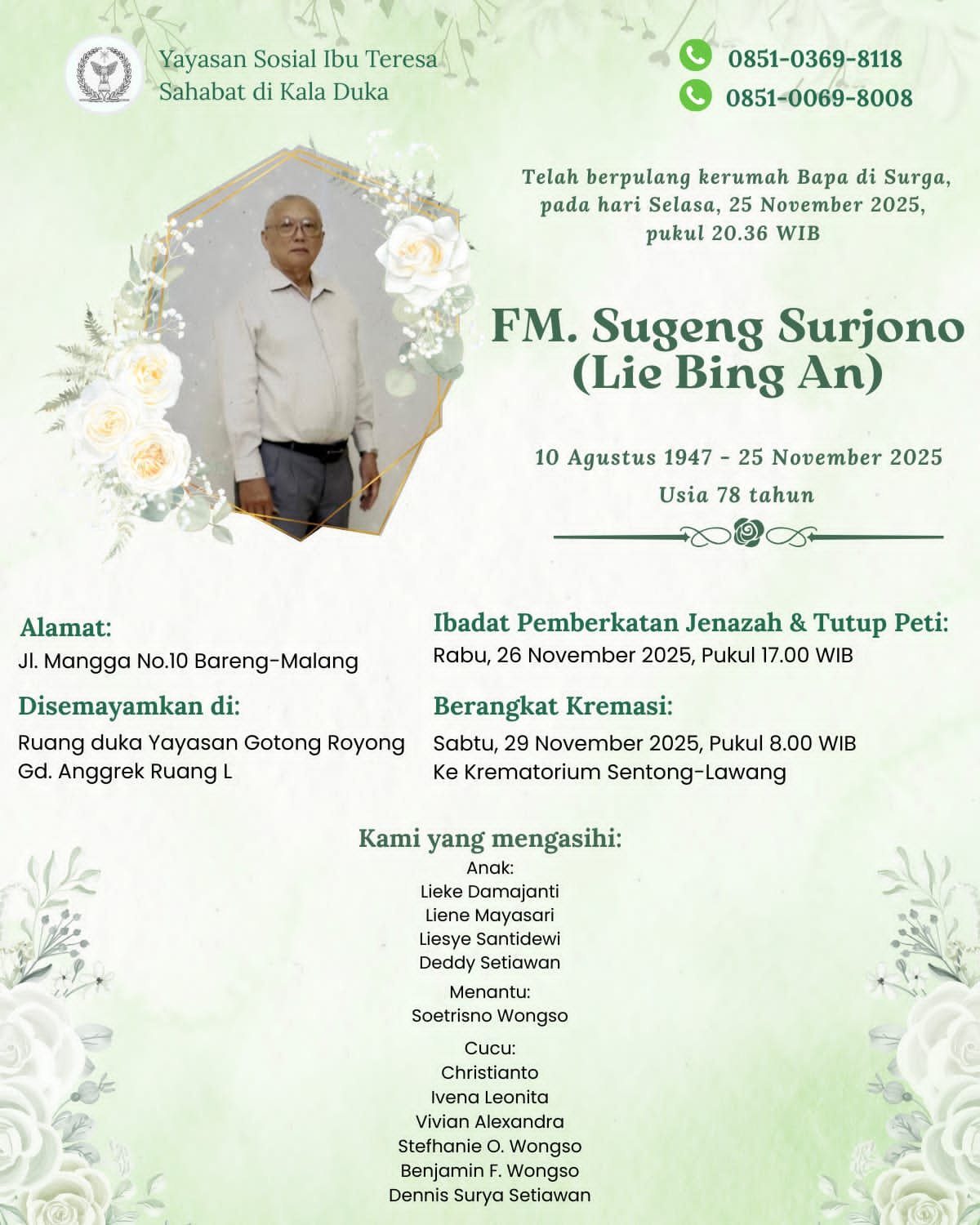 Bpk. FM. Sugeng Surjono